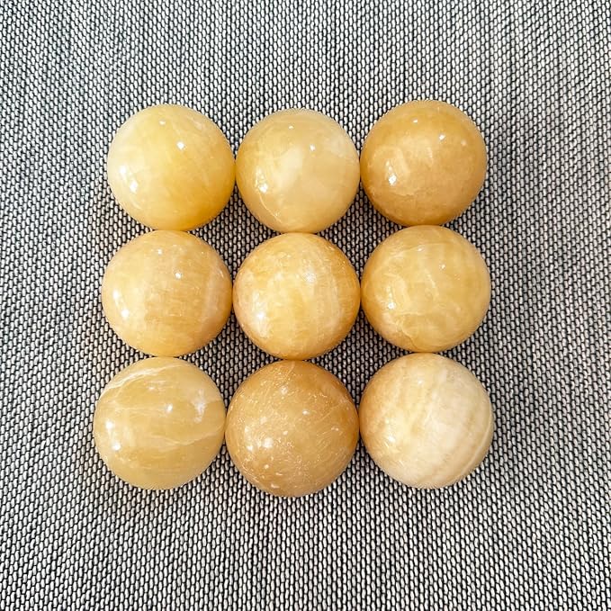 Marble Baoding Balls, Chinese Meditation Stress Relief Balls for Hand Therapy, Manual Massage Exercise, 2 Count Beige, 1.57 Inch