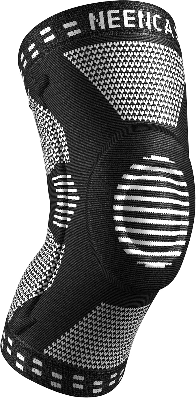NEENCA Knee Brace for Knee Pain Relief, Compression Knee Support with Side Stabilizers & Patella Pad. Medical Knee Sleeve for Meniscus Tear, ACL,Arthritis,Joint Pain,Injury Recovery,Circulation,Sports