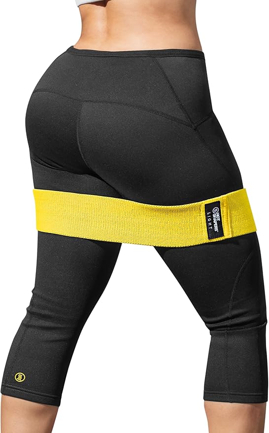 Hot Shapers Resistance Bands for Working Out – Exercise Bands Resistance Set for Women & Men – Home Gym Equipment for Strength Training, Stretching, Physical Therapy, Glutes & Full-Body Workouts
