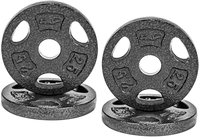 CAP Barbell Standard 1-Inch Grip Weight Plates