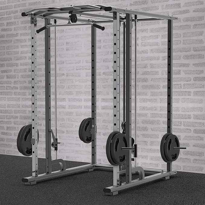 Kipika Weight Plate Holder for 2x2 and 3x3 Power Rack - Attachment for Storage - Fits Standard 1-inch or Olympic 2-inch Plates - Set of 2