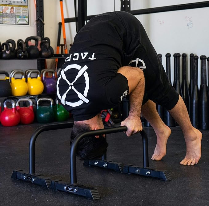 Parallettes - Versatile Push up and Dip Bars For Home Gym