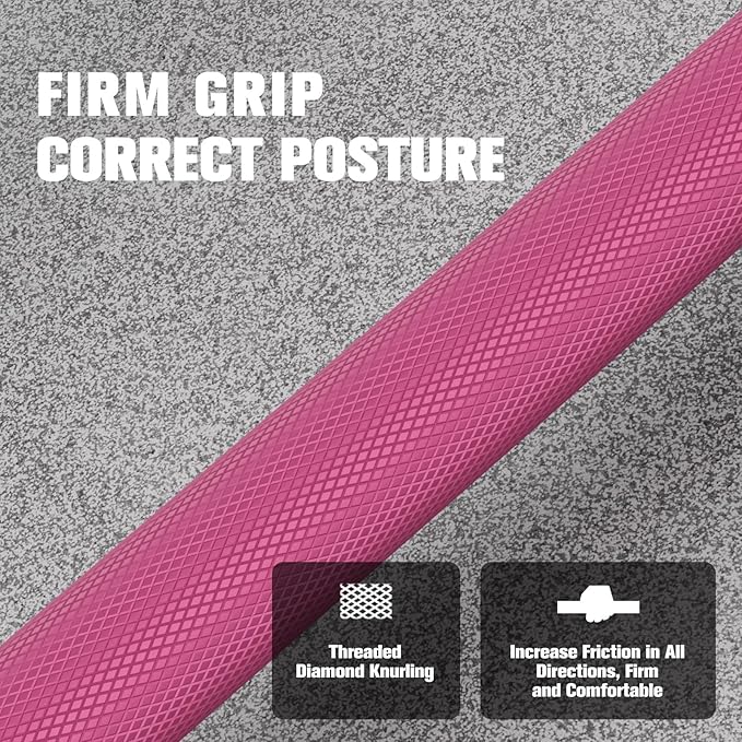 RitFit Barbell Weight Set - 4/6FT Olympic Barbell with Weight Plates (55-115LB Total) - Weightlifting Equipment for Squats, Curls, Deadlifts, Presses, Hip Thrusts