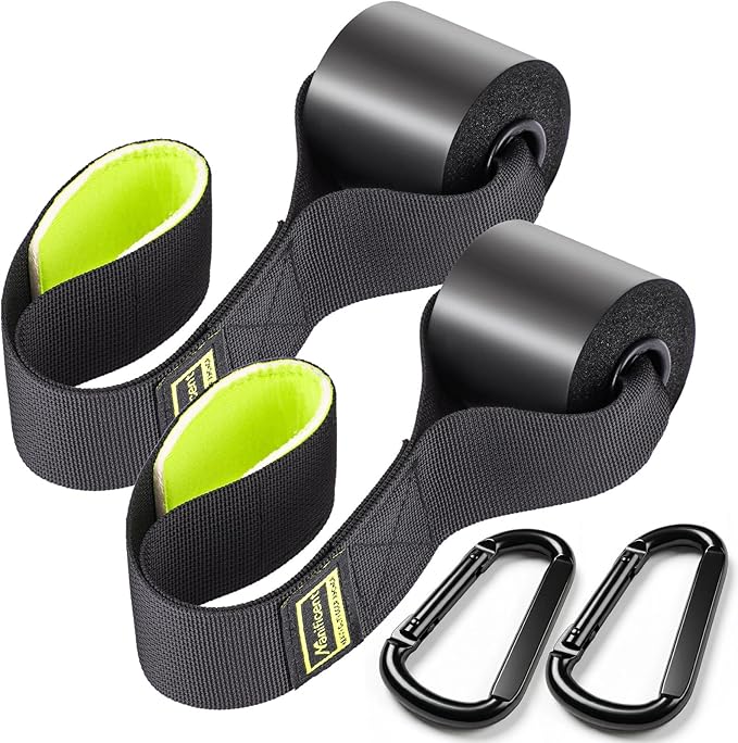Manificent Door Anchor for Resistance Bands, Heavy Duty Padded Door Anchor System Door Hook, Must-Have Workout Exercise Bands Attachment Compatible for Loop Bands, Resistance Tube