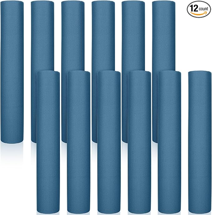 Timgle 12 Pack Yoga Mat Bulk, 4mm Thick Extra Long Sports Mat Anti Slip Tear Resistant Yoga Exercise Set for Fitness Stretching Home Workout Gym and Studio