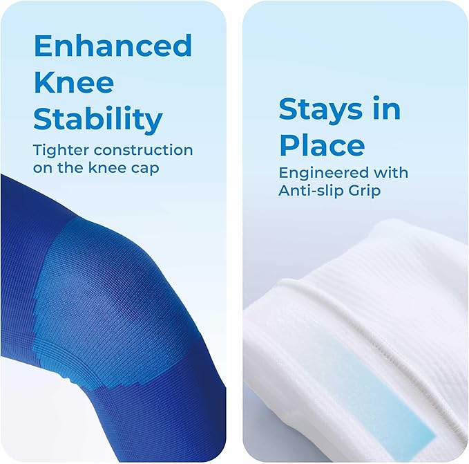 LP SUPPORT 667 Compression Sleeve Leg Full Length for Sports, Cycling, Running, Basketball, for Men Women (S - XL)