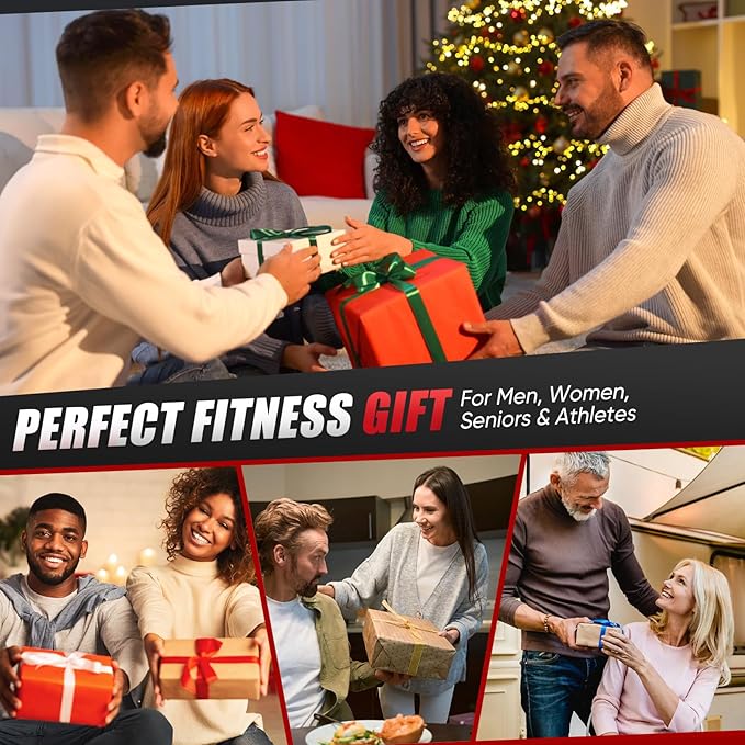 HPYGN Resistance Bands for Men & Women, Fitness Workout Bands Up to 250 lbs Exercise Bands with Handles Door Anchor and Ankles for Resistance Training