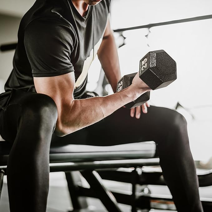 CAP Barbell Cast Iron Hex Dumbbell | Multiple Options