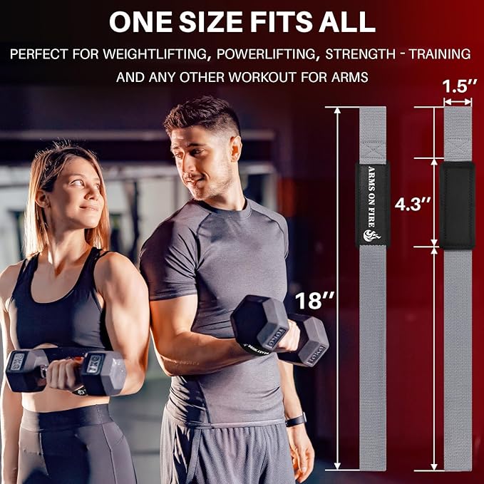 TECEUM Lifting Straps for Weightlifting Gym Strength Training - Wrist Straps with Neoprene Padded Cotton - Men & Women – Ideal for Powerlifting, Bodybuilding & Deadlifts