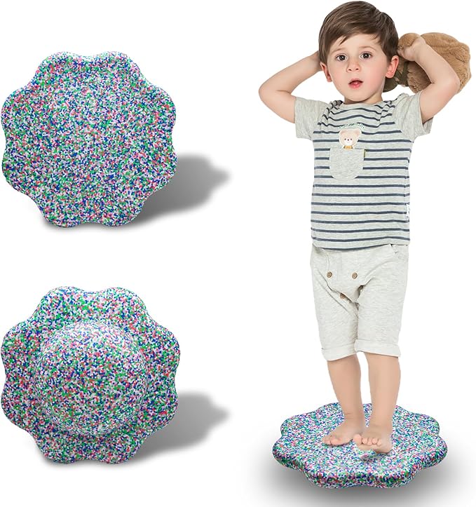 EPP Balance Board Kids for Stepping Stones for Kids - Foam Toddler Balance Board for Sensory Training Indoor Outdoor for Boys Girls