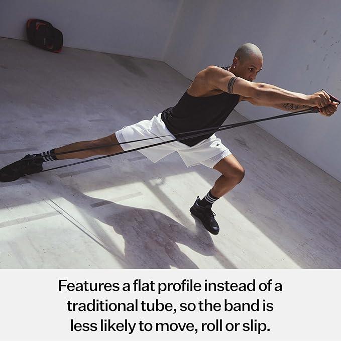 Les Mills™ SMARTBAND Extreme™ Workouts Bands with Handles for Women and Men, Resistance Bands for Working Out, Stretch Bands for Exercise at Home