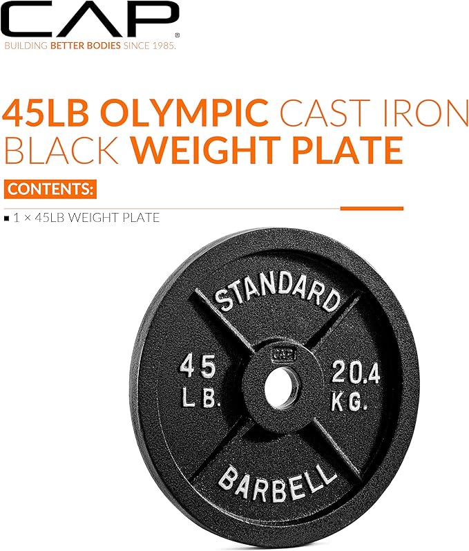 CAP Barbell 2-Inch Olympic Weight Plate | Multiple Options