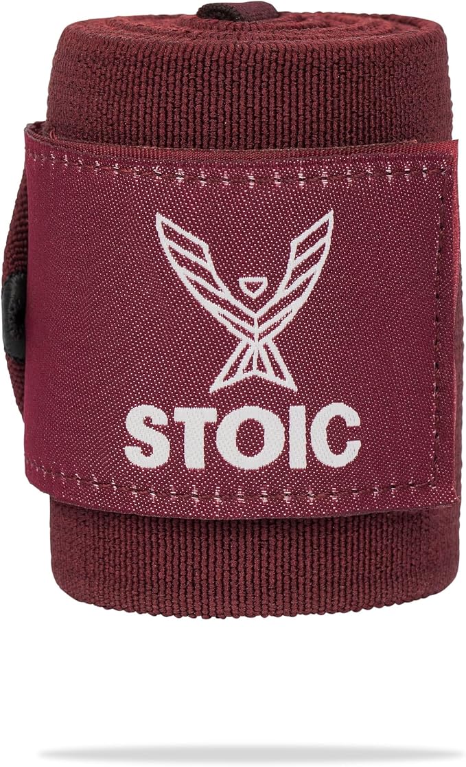 Stoic Wrist Wraps Weightlifting, Powerlifting, Cross Training, Bodybuilding with Thumb Loop. for Gym Workout, Men and Women Weight Lifting and Strength Training