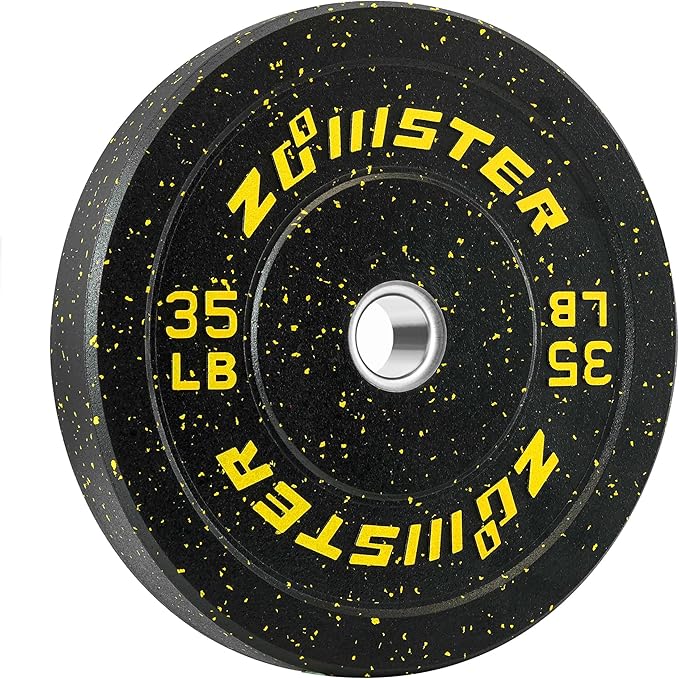 Bumper Weight Plate Olympic Plate Hi-Temp Bumper Weight Plate with Steel Insert Strength Training Weight Lifting Plate