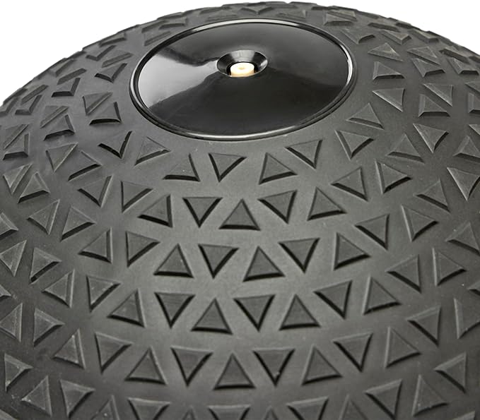 ZIVA Slam Ball - Elite Level Hard-Wearing PVC Outer Shell, Gripping Tire Tread Skin, Precision Weighted Sand Core | Throw, Toss Exercise Medicine Ball for Strength Core Workouts - Avail 10-40 lbs.