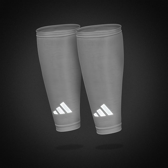 adidas Aeroready Compression Calf Sleeves, Lightweight, Moisture-Wicking Calf Compression Sleeves