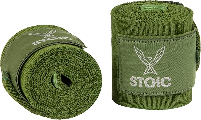 Stoic Wrist Wraps Weightlifting, Powerlifting, Cross Training, Bodybuilding with Thumb Loop. for Gym Workout, Men and Women Weight Lifting and Strength Training