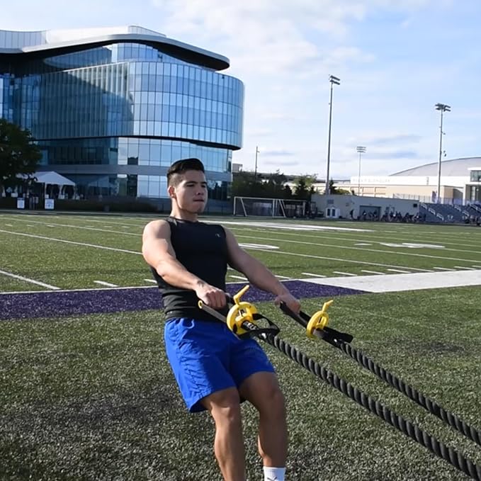 Battle Gripz - Premium Hand Grip Accessories for Battle Ropes | 4 Versatile Gripping Options for Enhanced Strength Training