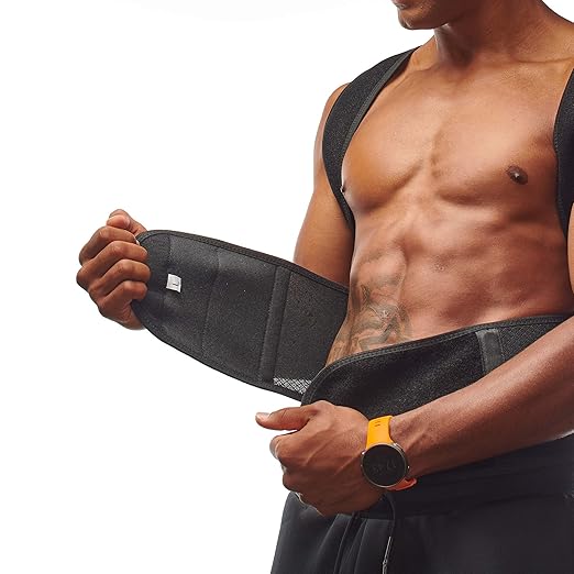 Selbite Posture Corrector for Men and Women - Back Brace for Upper and Lower Body Support - Adjustable Straightener with Pain Relief and Muscle Memory (Small)