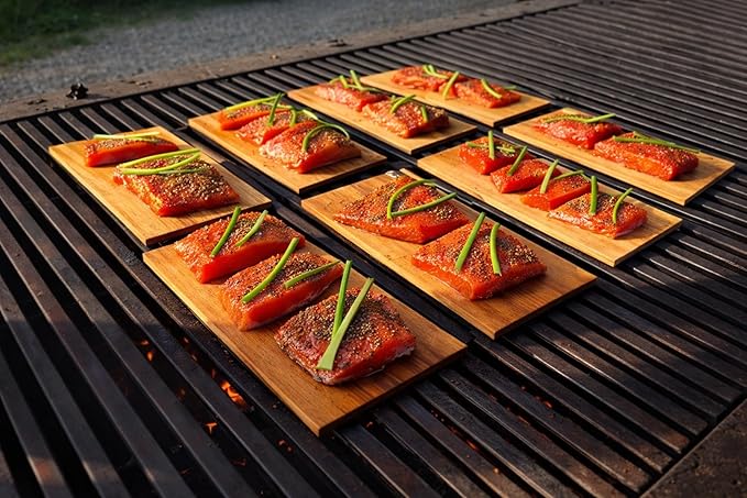 Grill Gourmet Cedar Grilling Planks - 12 Pack