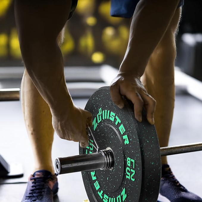 Bumper Weight Plate Olympic Plate Hi-Temp Bumper Weight Plate with Steel Insert Strength Training Weight Lifting Plate