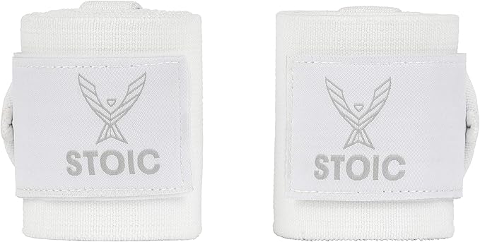 Stoic Wrist Wraps Weightlifting, Powerlifting, Cross Training, Bodybuilding with Thumb Loop. for Gym Workout, Men and Women Weight Lifting and Strength Training