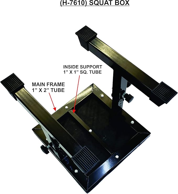 TDS Squat Box with Adjustable Heights