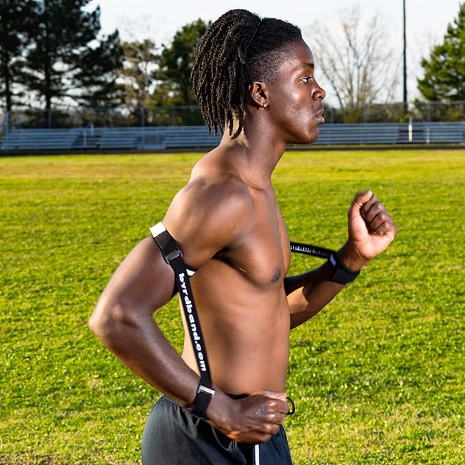 Arm Swing Trainer | All Sports Speed and Agility Training| Speed Training and Resistance Band to Control Arm Swing to Maximum Speed and Efficiency