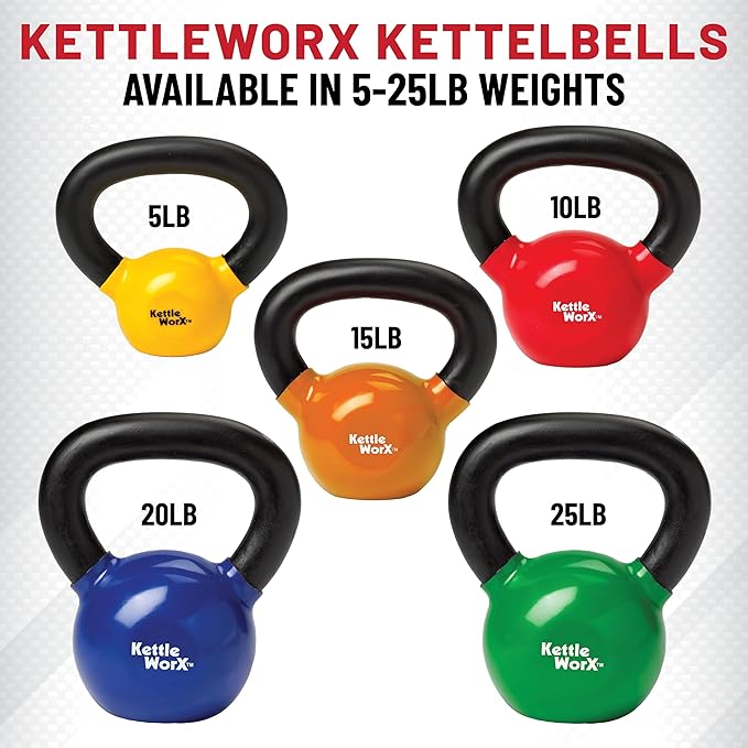 Kettleball Weight for Strength Training, Conditioning, and Fitness