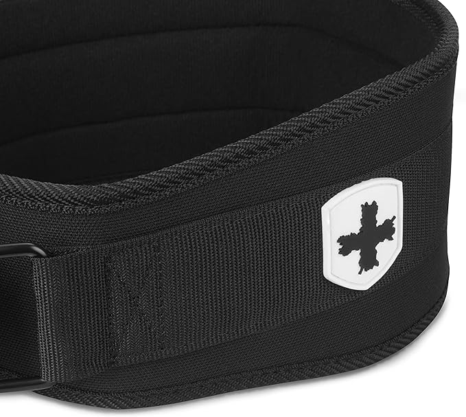 Harbinger Weightlifting Belt, Foam, 4.5" Width, Pink, X-Small - X-Large