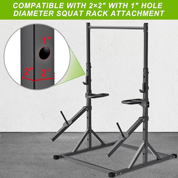 SELEWARE Power Cage Accessories, Dip Handles, Pull‑Up Stations, and Multi‑Grip Training Attachments