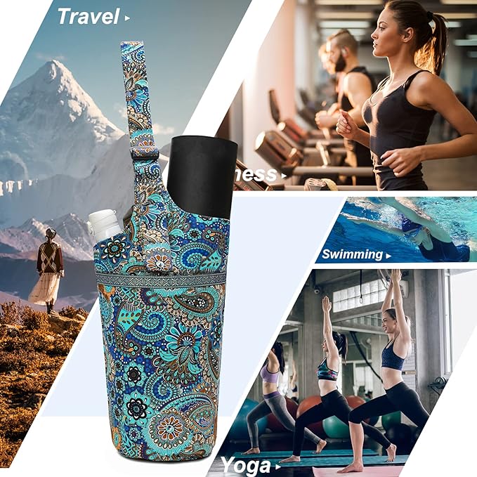 IwIeIaIrI Yoga Mat Bag for Women with Large Size Pocket and Zipper Pocket,Yoga Bag Mat Carrier Holder Fits Most Your Stuff,Yoga Accessories Gifts