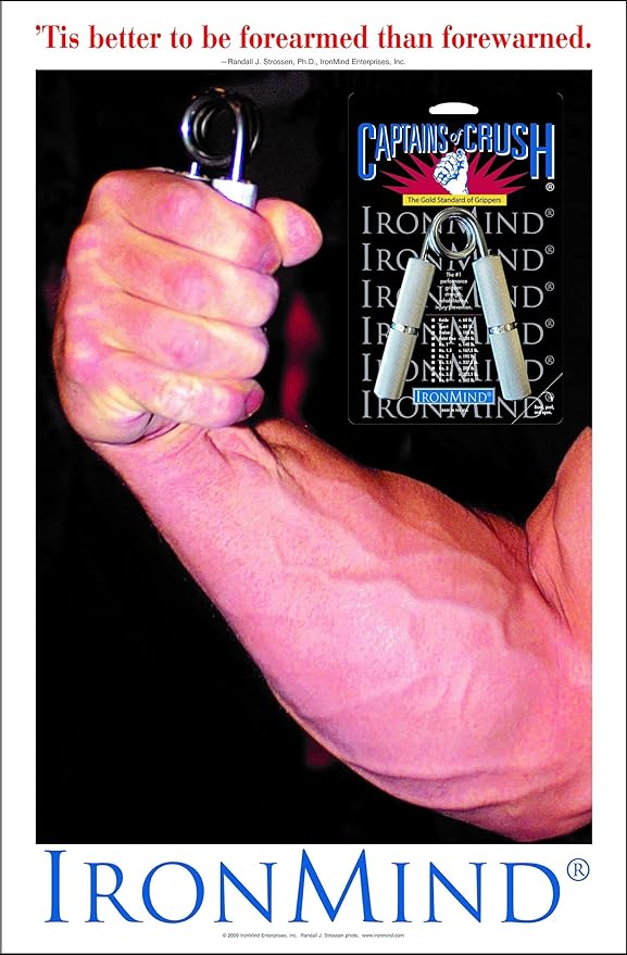 IronMind Captains of Crush Gripper | The Fastest Way to the Strongest Grip | The Gold Standard of Grippers | The Single Best Hand Strength Training Tool You Can Buy | Made in the USA