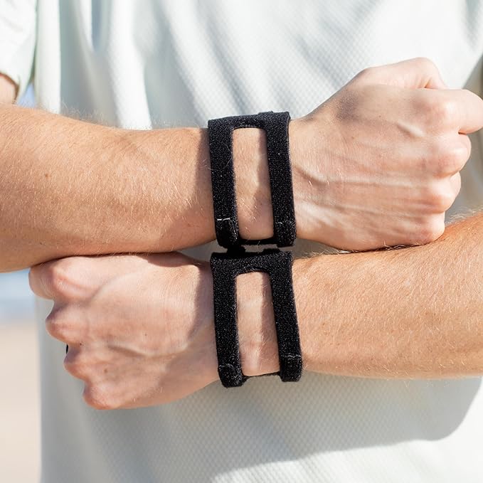 WristWidget® (Tan Adjustable Wrist Brace for TFCC Tears, One Size fits most. For Left and Right Wrists, Support for Weight Bearing Strain, Exercise