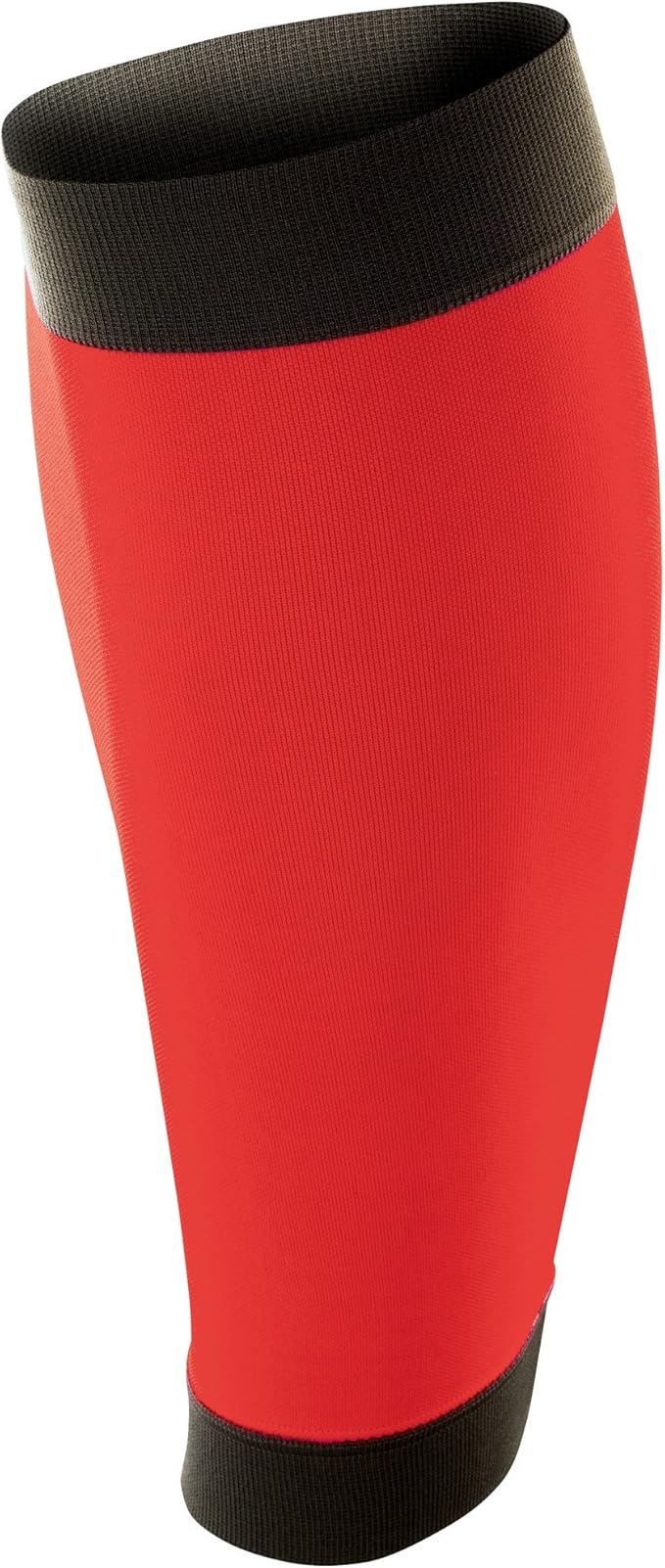 Spiro Adult Unisex Contrast Compression Calf Guards (M) (Orange/Gray)
