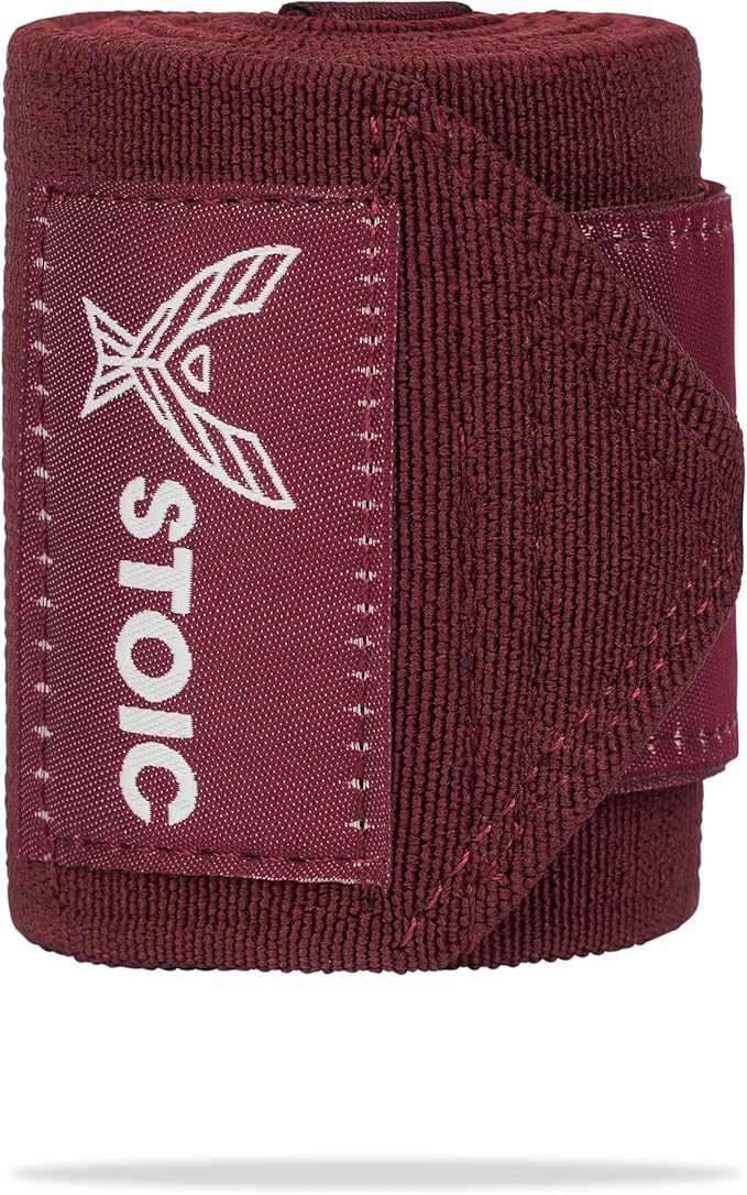 Stoic Wrist Wraps Weightlifting, Powerlifting, Cross Training, Bodybuilding with Thumb Loop. for Gym Workout, Men and Women Weight Lifting and Strength Training