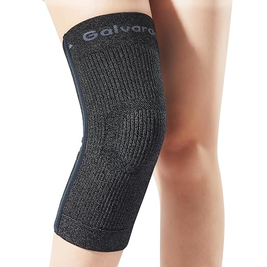 Galvaran Compression Knee Brace for Women & Men – Knee Support Sleeve for ACL, MCL, Meniscus Pain Relief, Joint Swelling & Injury Recovery | Skin-Friendly Anti-Slip Design | Daily Use & Sports