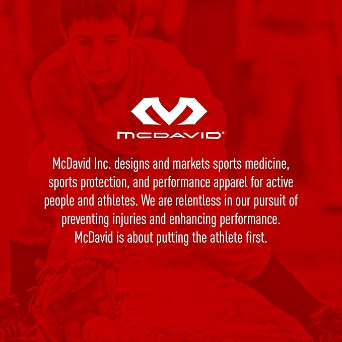 McDavid Elite Knee Sleeve with Gel Pad and Stays. Compression Knee Patella Support for Knee Pain Relief. Engineered Elastic. For Men and Women. Left or Right Leg. Black or Grey.