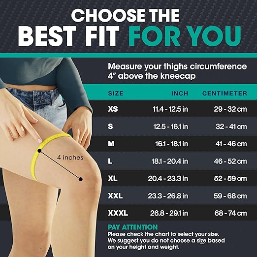 Modvel 2 Pack Knee Brace for Women & Men - Knee Support for Walking, Knee Compression Sleeves for Pain Relief, Knee Sleeves for Women, Knee Sleeves for Men, Knee Brace for Sports, Workouts & Arthritis