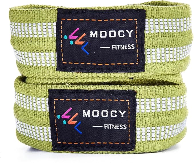 MOOCY Figure 8 Lifting Straps for Deadlift,Weightlifting,Strongman,& Cross Training Strong Weightlifting Wrist Wraps