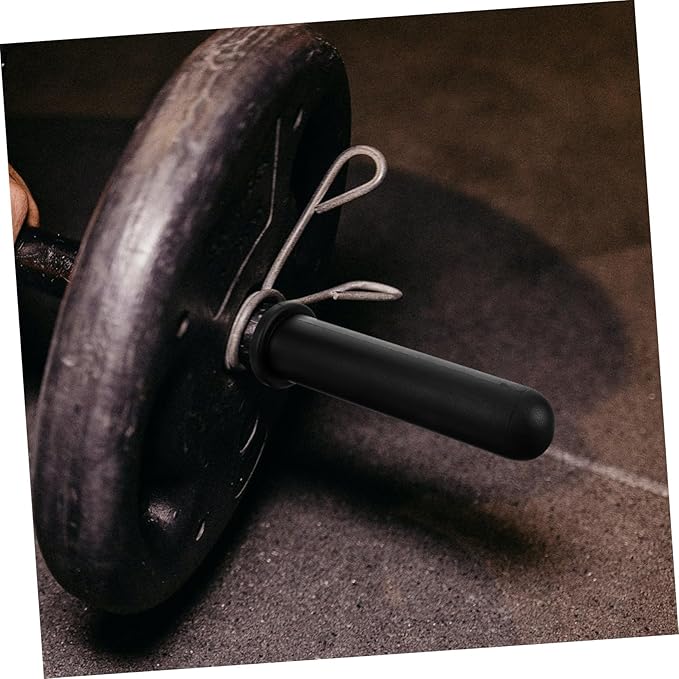 Barbell Handle Sleeve - Grip for Gym Home Use High-Performance Material Removable End Cap for Easy Installation Fitness Equipment Accessory