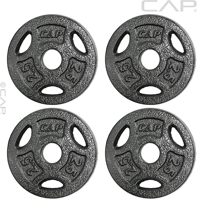 CAP Barbell Standard 1-Inch Grip Weight Plates
