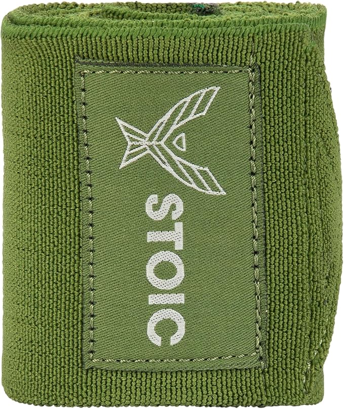 Stoic Wrist Wraps Weightlifting, Powerlifting, Cross Training, Bodybuilding with Thumb Loop. for Gym Workout, Men and Women Weight Lifting and Strength Training