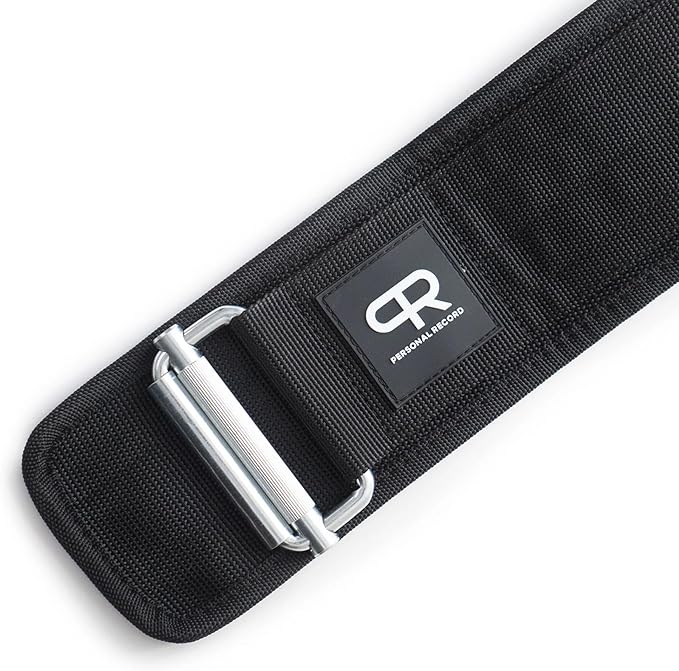 PR Personal Record Quick-Lock Weightlifting Belt – Ergonomic Fit, Durable and Lightweight Construction, Secure Fit and Performance, Power Weight Olympic Lifting, Men and Women