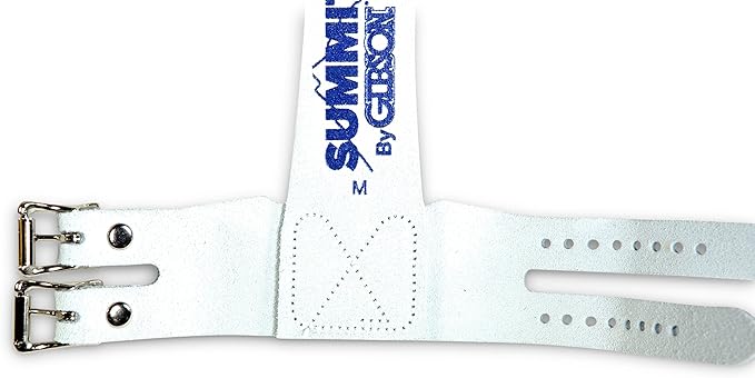 Gibson Athletic Summit Ring Gymnastic Grips for Boys, Durable Leather Grip for Secure Grip, Hand Grips for Early Competitor Gymnasts, Gymnastics Grips for Boys - Made In USA