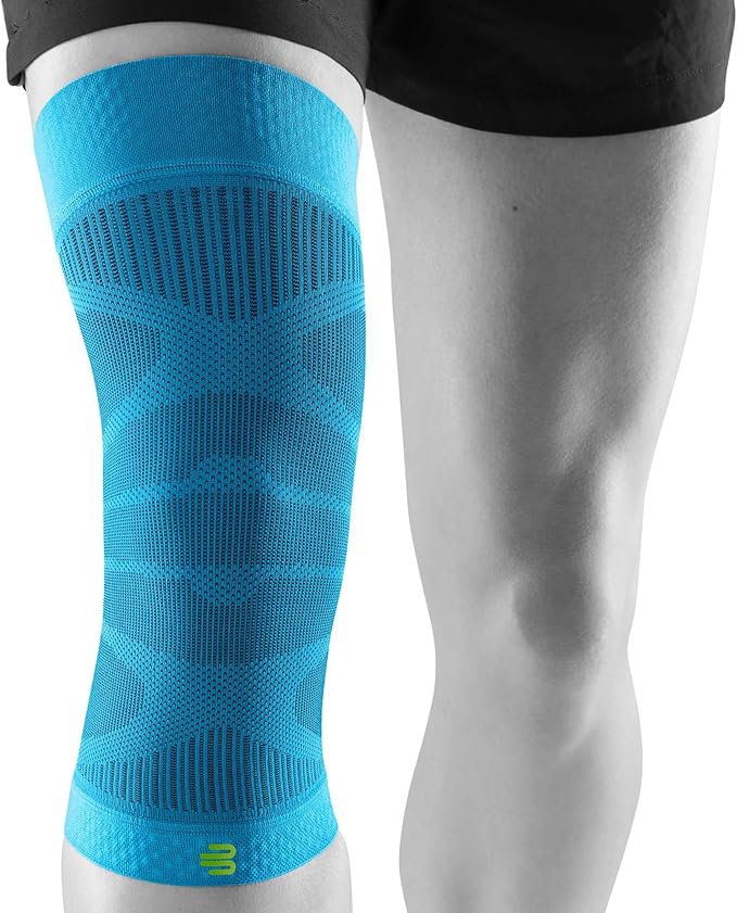 Bauerfeind Sports Compression Knee Sleeve - Lightweight Design with Gripping Zones for Knee Pain Relief & Performance