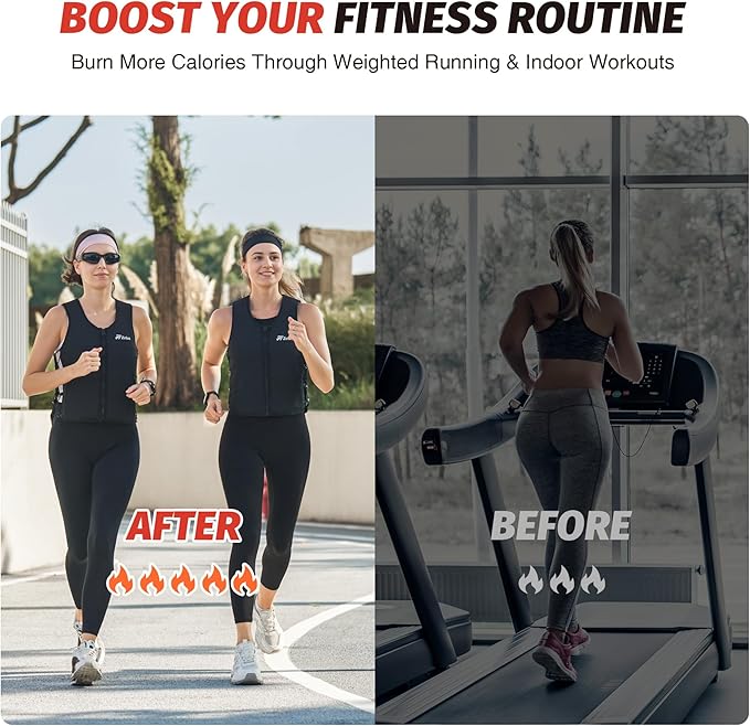 ZELUS Weighted Vest, 10&15lb. Z-Fit Weight Vest for Women Men with Adjustable Soft Iron Weights, Unisex Training Vest for Walking Strength Training, Workout Vest with Pockets Reflective Strip (Black, M/L)