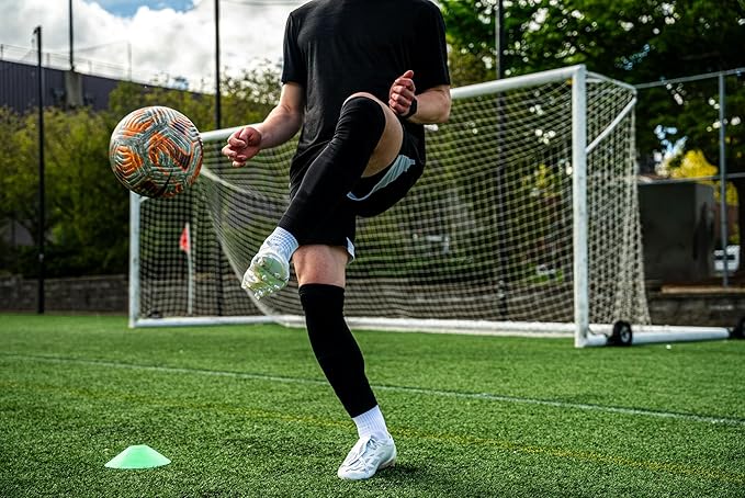 Tekkerz leg sleeve over 20 color variations compatible with grip socks for soccer, football, hockey, rugby athletic socks