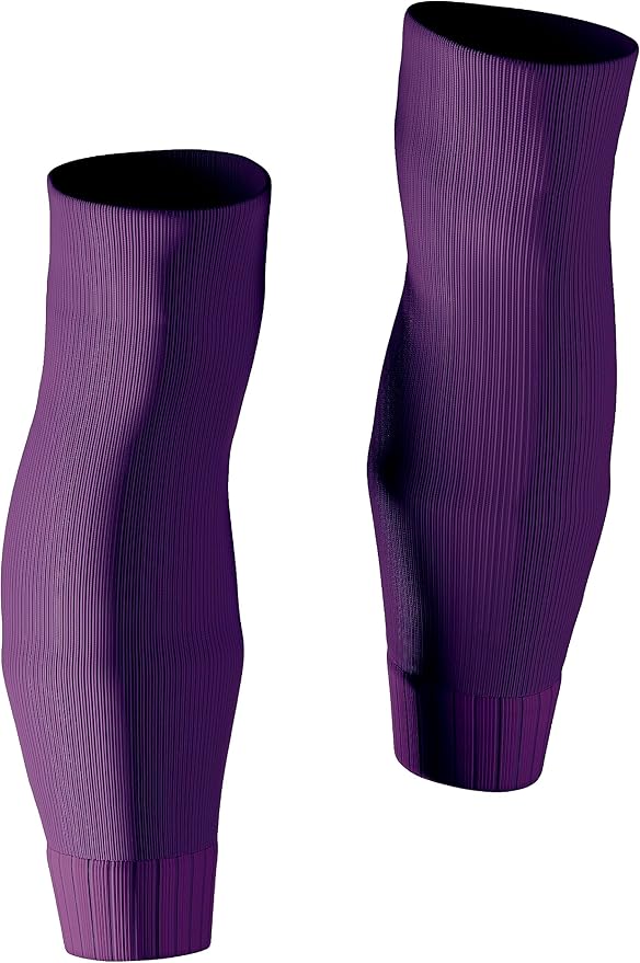 Tekkerz leg sleeve over 20 color variations compatible with grip socks for soccer, football, hockey, rugby athletic socks