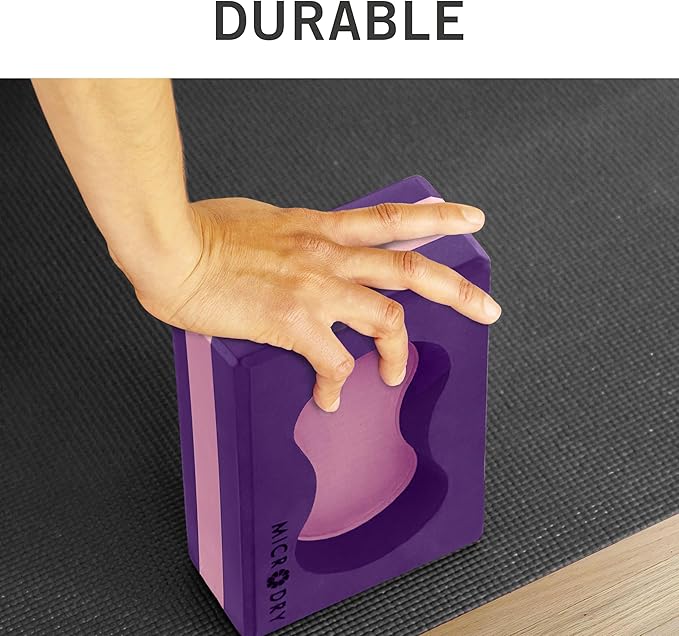 MicroDry Sure Grip Yoga Block